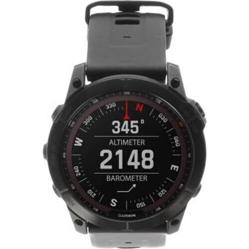 Garmin Fenix 7X Sapphire Solar 51mm negro DLC titanio/negro (010-02541-23) - Reacondicionado: buen estado | 30 meses de garantía | Envío gratuito