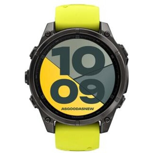 Garmin Fenix 8 AMOLED Sapphire 47mm negro/verde DLC - Reacondicionado: como nuevo | 30 meses de garantía | Envío gratuito
