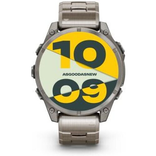 Garmin Fenix 8 AMOLED Sapphire grafito/titanio (010-02905-11) - Reacondicionado: como nuevo | 30 meses de garantía | Envío gratuito