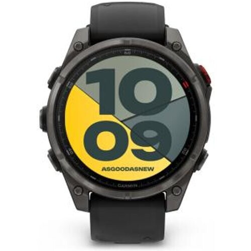 Garmin Fenix 8 Pro AMOLED Sapphire 47mm negro/titanio carbon gray DLC Titanioio (010-03198-01) - Reacondicionado: como nuevo | 30 meses de garantía | Envío gratuito