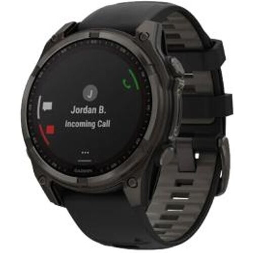 Garmin Fenix 8 Solar Sapphire 51mm grafito/titan gris carbón DLC (010-02907-11) - Reacondicionado: muy bueno | 30 meses de garantía | Envío gratuito