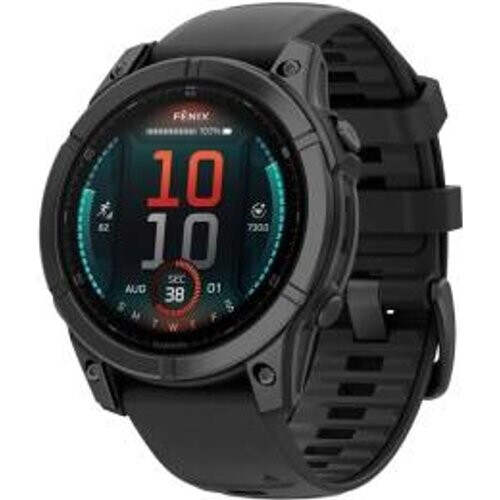 Garmin Fenix E AMOLED negro/gris (010-03025-01) - Reacondicionado: como nuevo | 30 meses de garantía | Envío gratuito