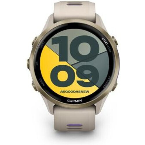 Garmin Forerunner 970 47mm gris/softgold (010-02969-12) - Reacondicionado: como nuevo | 30 meses de garantía | Envío gratuito