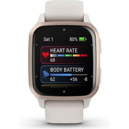 Garmin Venu Sq 2 Music marfil (010-02700-11) - Reacondicionado: buen estado | 30 meses de garantía | Envío gratuito