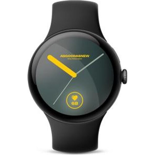 Google Pixel Watch 3 negro mate 45mm Correa deportiva obsidiana (Wi-Fi) - Reacondicionado: muy bueno | 30 meses de garantía | Envío gratuito