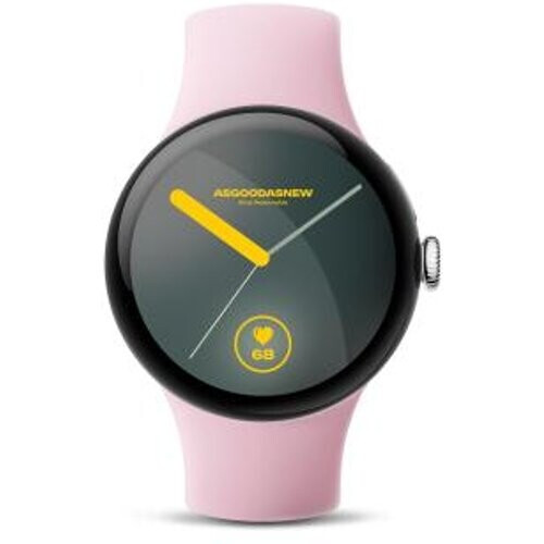 Google Pixel Watch 3 plata pulida 41mm Sportarmband rosa cuarzo (Wi-Fi) - Reacondicionado: como nuevo | 30 meses de garantía | Envío gratuito