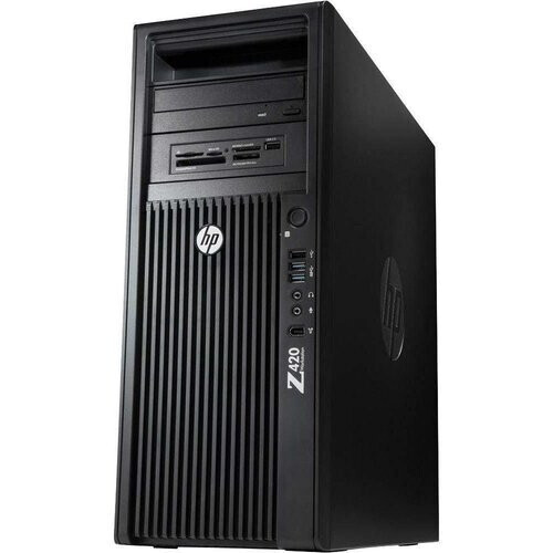 HP Workstation Z420 Xeon E5 3.7 GHz - SSD 512 GB + HDD 500 GB RAM 16 GB