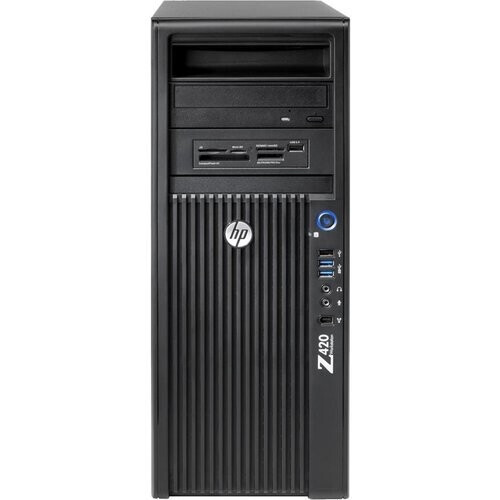 HP Z420 Workstation Xeon E5 3.6 GHz - SSD 512 GB RAM 8 GB