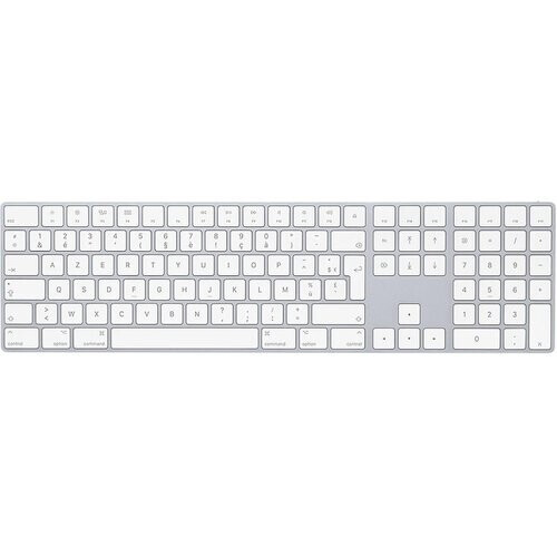 Magic Keyboard (2017) Teclado numérico Inalámbrico - Plata - QWERTZ - Alemán