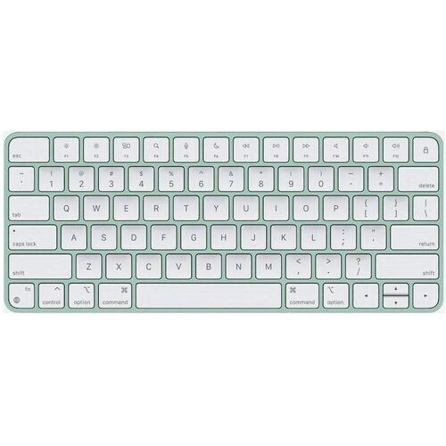 Magic Keyboard (2021) Inalámbrico - Verde - AZERTY - Francés