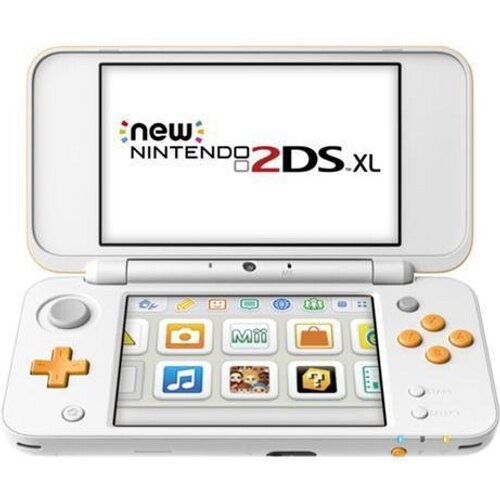 Nintendo 2DS XL - Blanco/Naranja