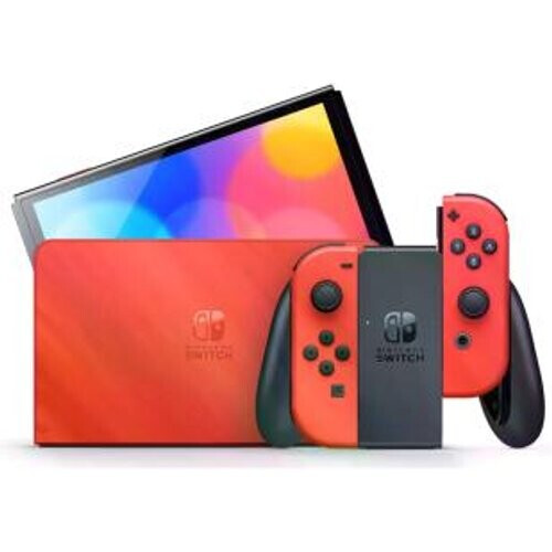 Nintendo Switch OLED-Modell mario edition rojo - Reacondicionado: muy bueno | 30 meses de garantía | Envío gratuito