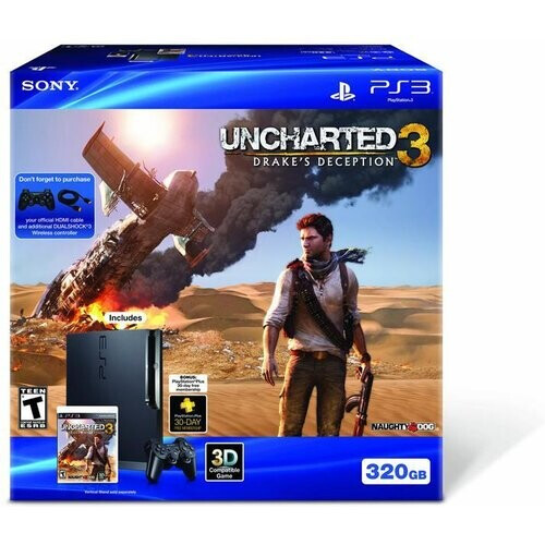 PlayStation 3 Slim - Negro