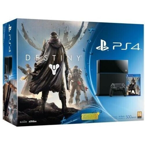 PlayStation 4 500GB - Negro Mate + Destiny
