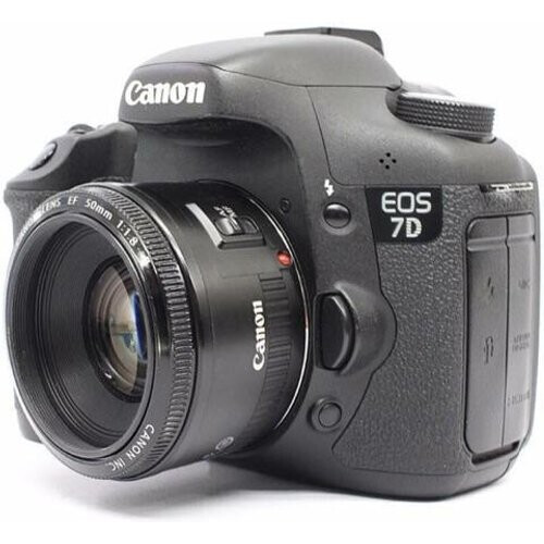Réflex EOS 7D - Negro + Canon EF 50mm f/1.8 II f/1.8