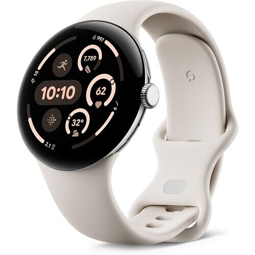 Relojes Google Cardio GPS Pixel Watch 3 - Plata