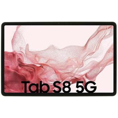 Samsung Galaxy Tab S8 (X706B) 5G 128GB rosado dorado - Reacondicionado: como nuevo | 30 meses de garantía | Envío gratuito