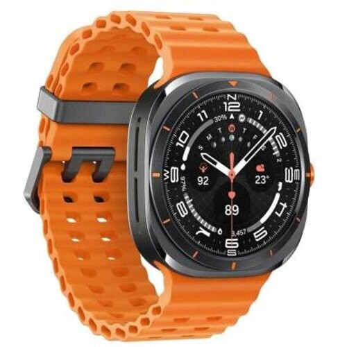 Samsung Galaxy Watch Ultra titanio 47mm LTE Marine Band orange - Reacondicionado: buen estado | 30 meses de garantía | Envío gratuito
