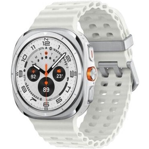Samsung Galaxy Watch Ultra titanium blanco 47mm LTE Marine Band blanco - Reacondicionado: como nuevo | 30 meses de garantía | Envío gratuito