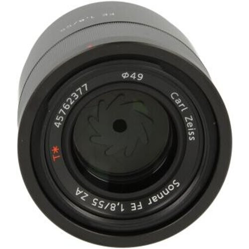 Sony 55mm 1:1.8 AF FE T* ZA E-Mount negro - Reacondicionado: muy bueno | 30 meses de garantía | Envío gratuito
