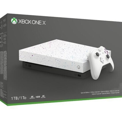 Xbox One X 1000GB - Blanco - Edición limitada Hyperspace