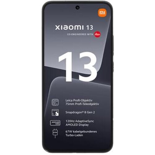Xiaomi 13 5G 256GB negro - Reacondicionado: muy bueno | 30 meses de garantía | Envío gratuito